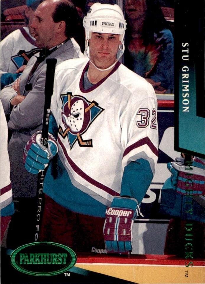 1993-94 PARKHURST STU GRIMSON ANAHEIM MIGHTY DUCKS #277 - Image 1 of 2