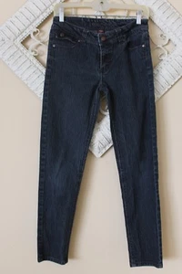 Ellemenno Girls Denim Jeans Stretch Skinny Dark Wash 5 Pocket Size (14) EUC! - Picture 1 of 5