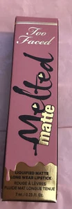Lápiz labial Too Faced derretido mate licuado de larga duración NUEVO sin fondo - Imagen 1 de 2