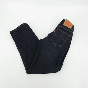 Jeans azules Levi's 505 regulares para niños cintura ajustable 10 delgados 23x25 - Imagen 1 de 4