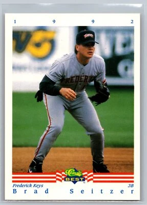 Brad Seitzer 1992 Classic Best Set Break BASEBALL #146 Frederick Keys - Image 1 of 2