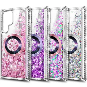 For Samsung Galaxy S24/S24+ Plus/S24 ULTRA Glitter MagSafe Case Screen Protector - Picture 1 of 41