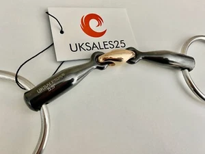 Loose Ring Sweet Iron Snaffle Bit Copper Lozenge (UKSALES25®)*SAME DAY DISPATCH* - Picture 1 of 12