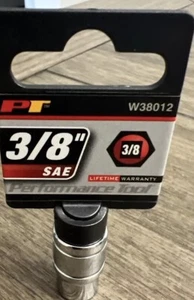 Performance Tool W38012 3/8 Inch Drive 3/8 Inch 6pt Socket - Picture 1 of 4