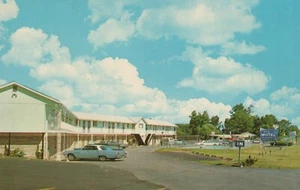 College View Motel & Restuarant - Oxford, Ohio - unbespielt RPPC - Bild 1 von 3