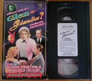 1998 Englewood Entertaiment VHS: Haunted Hollywood vol. 12: Glen or Glenda? - Picture 1 of 5