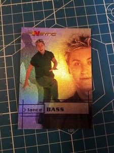 2000 Topps *NSYNC Rainbow Prism Lance Bass card 3 of 10