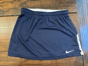 Nike Stock Face-Off Training Lacrosse Kilt Girl's Medium Navy nwot - Picture 1 of 3