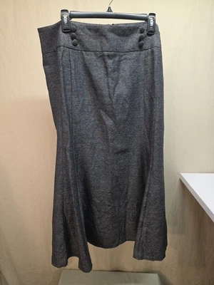 Maxi Falda Gris Cato Para Mujer Talla 18W Carrera Modesta Preppy Nueva Con Etiquetas  Foto 1 de 4