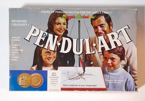 Vintage 1970 Magic Rainbow PEN-DUL-ART Geometric Drawing Toy West Germany - Picture 1 of 8