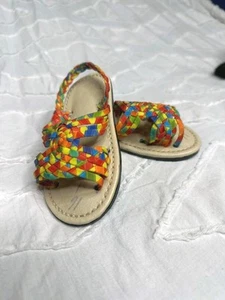 Mexican Huaraches For Toddlers Size 7 - Picture 1 of 3
