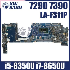 For DELL Motherboard LA-F311P Latitude 7290 7390 0MXW44 0T46Y8 0N1RRTWith CPU - Afbeelding 1 van 6