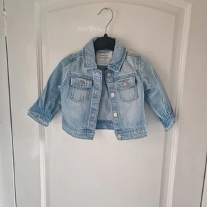 Little Girls Denim Jacket - Age 6 - 9 Months - Picture 1 of 3