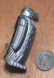 Vtg Lighter Novelty Gun Metal Gray American Eagle Torch Lights NoGuarantee M4 - Picture 1 of 7