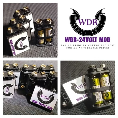 WDR-24Volt-Mod Active Guitar/Bass Booster For EMG & Fluence (Batteries Included) - Image 1 of 4