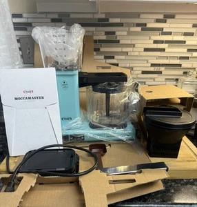 Moccamaster By Technivorm KBGV Select Turquoise 10-Cup Coffee Maker OB Read - Picture 1 of 8