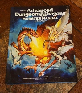 AD&D MONSTER MANUAL 1st Edition 7th Printing Alpha - No UPC, TSR 1979 - Picture 1 of 12