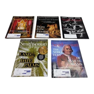 Smithsonian Magazine Lot of 5 - 2022/2023 - pre-owned, good - Picture 1 of 3