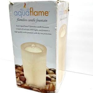 Bethlehem Lights weiß Aquaflame flammenlos Wasser Brunnen Kerze siehe Video! - Bild 1 von 9
