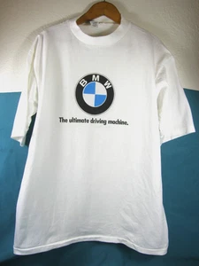 90s BMW PROMO The Ultimate Driving Machine Cotton T-Shirt LG ~NEW~ Single Stitch - Picture 1 of 6