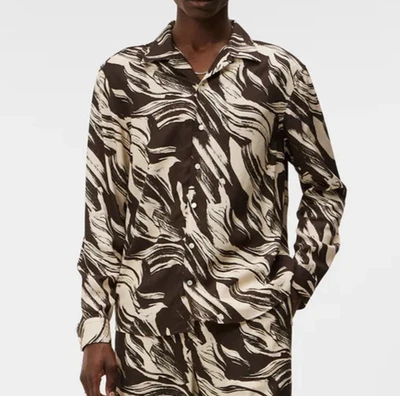 J. LINDEBERG PLAYA PRINT TENCEL SHIRT MEN'S SMALL DELICIOSO NEW NWT - Image 1 of 4