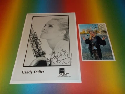 Candy Dulfer  Saxophon signed signiert autograph Autogramm 20x28 Foto in person - Bild 1 von 3