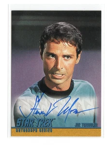 Star Trek Original Series Season 1 Autograph A18 Stewart Moss as Joe Tormolen - Picture 1 of 4