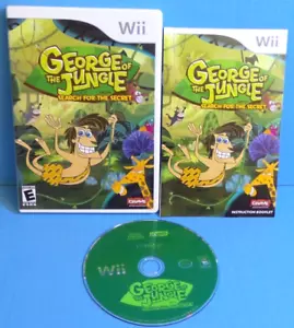 GEORGE OF THE JUNGLE BÚSQUEDA DEL SECRETO Nintendo Wii COMPLETA CON MANUAL - Imagen 1 de 1