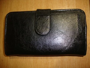 CaseLogic Black Leather Case for Psion Series 5/5mx or Series 3 PDAs l - Zdjęcie 1 z 4