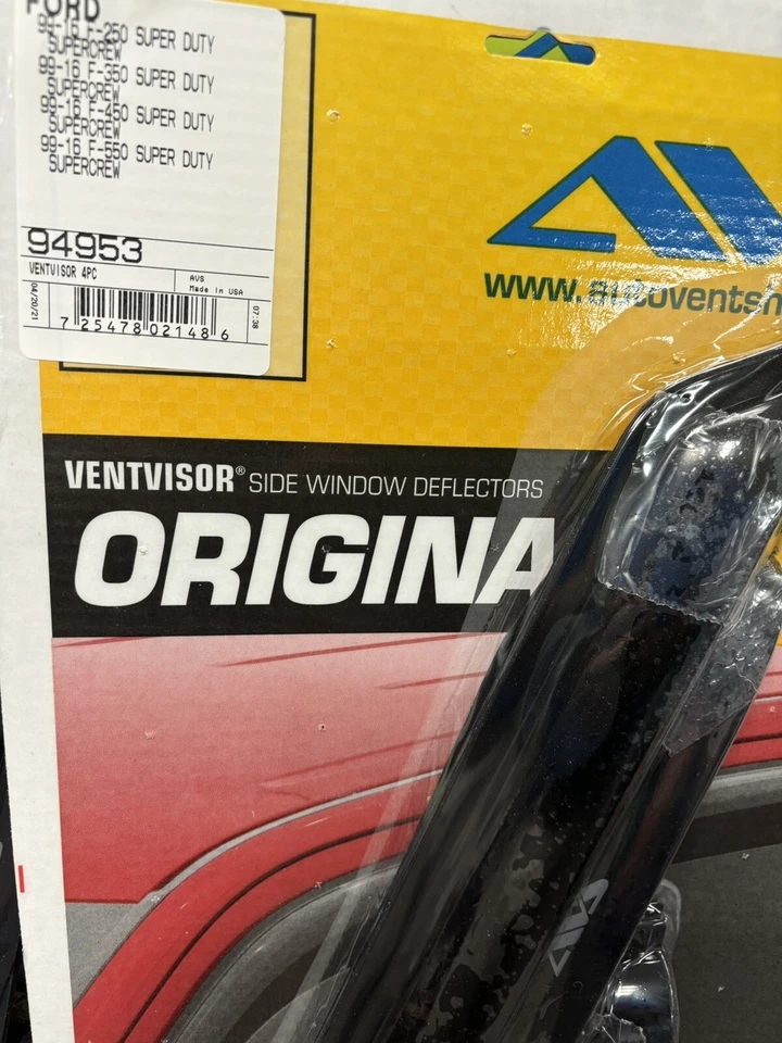 Protectores de lluvia AVS viseras de ventilación pantalla para Ford F250 F350 F450 Super Crew 1999-2016 Foto 1 de 3