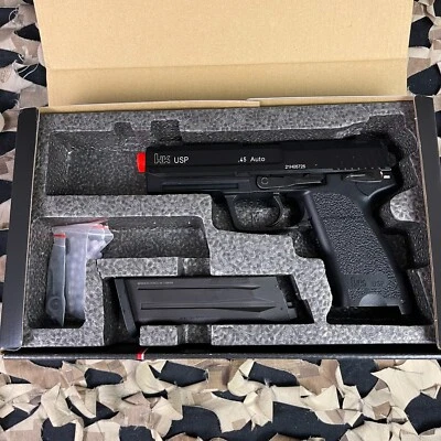 JAG ARMS NEW H&K USP Competition Gas Blowback Airsoft Pistol - Black (2275002)