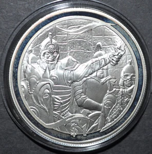 2003 New Zealand Proof Sterling Silver Coin - LOTR: King Theoden - Picture 1 of 2