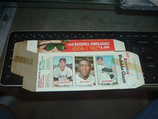 1966 Bazooka Complete Box #22 Carl Yastrzemski #23 Bill White #24 Bob Aspromonte