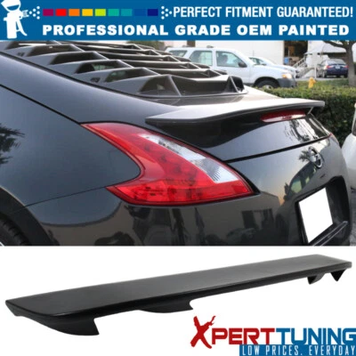 Fits 09-21 Nissan 370Z OE Factory Style ABS Trunk Spoiler - Painted Color - Image 1 of 4