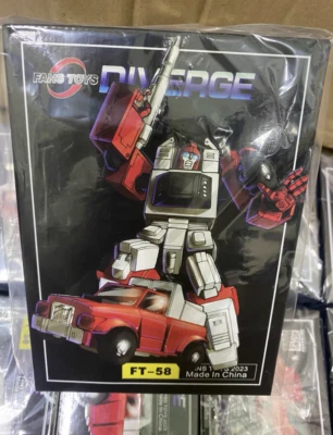 In Stock New FansToys FT-58 Diverge Swerve Action Figure Transformable Toy - Image 1 of 4