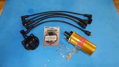 New AccuSpark Electronic Ignition Conversion Cap, Coil and Wires 25D4 MG Midget - Image 1 of 2