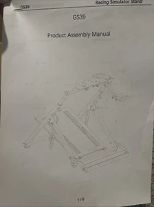 GS39 Racing Simulator Stand Amazon Purchase - Picture 1 of 10