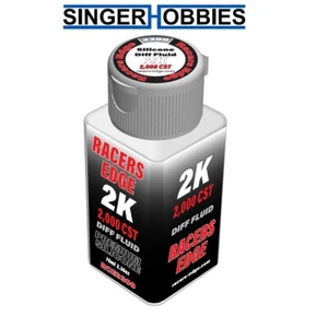 RACERS EDGE RCE3300 2,000cSt 70ml 2.36oz Pure Silicone Diff Fluid HRP - Picture 1 of 2