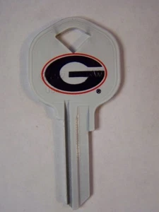 NCAA Georgia Bulldogs KW1/KW10 House key blank - Picture 1 of 1