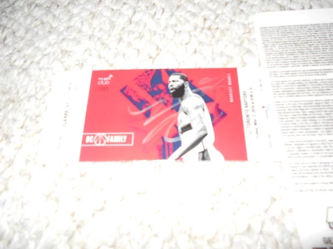 Washington Wizards Unused Ticket VIP 2018 Markieff Morris Autographed Cover