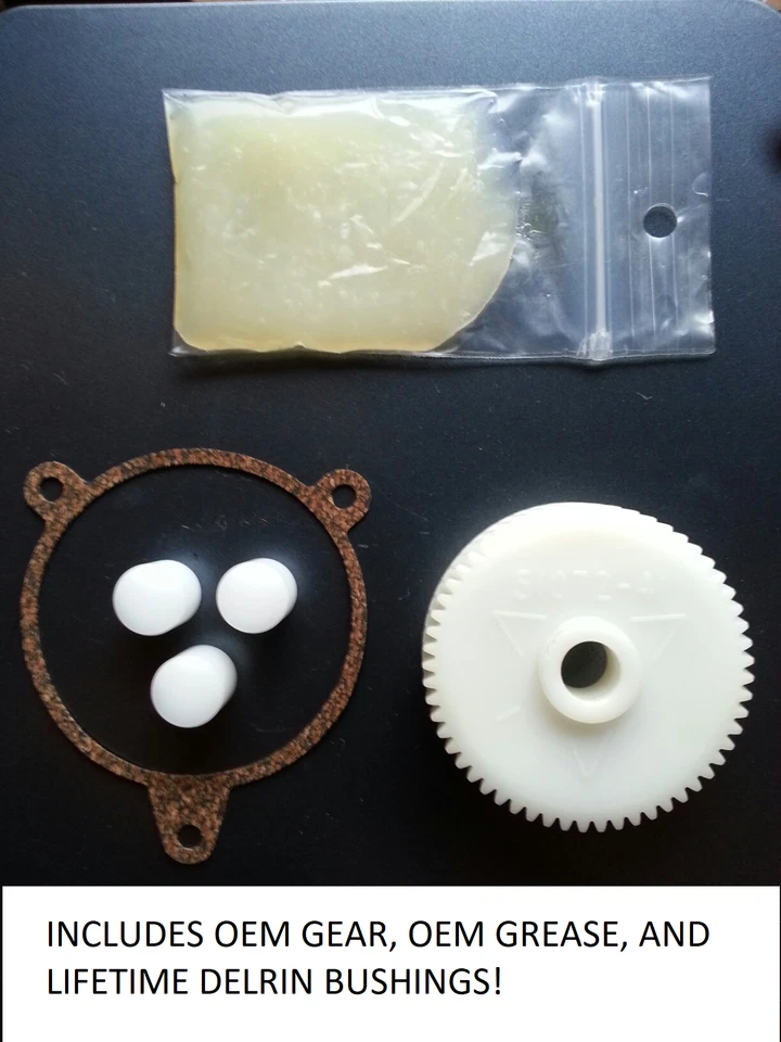 88-96 Corvette 87-92 Fiero Firebird Reatta Headlight Motor Repair Kit W/OEM Gear - Image 1 of 1