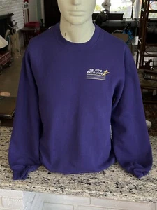 Vintage Jerzees Purple XL Sweatshirt The Kid’s Exchange 46 - 48 Skater Gag - Picture 1 of 15