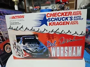 1/24 Action Funny Car of Del Worsham Firebird 2001 Checker BEAUTIFUL NICE CAR 🚗 - Picture 1 of 24