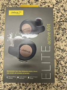 Jabra Elite Active 65t Wireless Earbuds Headphones COPPER BLUE BRAND NEW - Picture 1 of 3