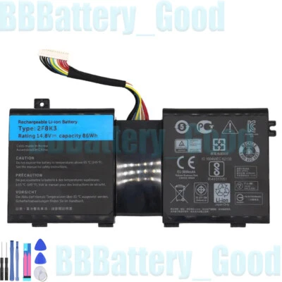 2F8K3 0KJ2PX KJ2PX Akku für Alienware 17 R1 17X M17X-R5 18 18X M18X-R3 G33TT - Bild 1 von 4