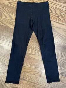 Old Navy Mädchen Größe 8 Basic schwarze Leggings - Bild 1 von 3