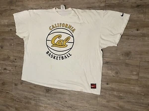 Vintage Nike 1994 Cal Berkeley Basketball T-Shirt Player Issued 4XL Tall - Bild 1 von 6