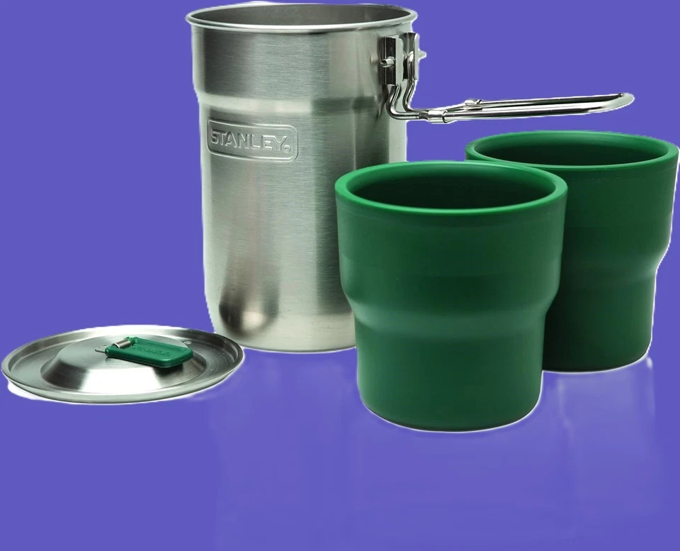 Stanley Adventure Camp Cook Set Stainless Steel 4-piece 24oz