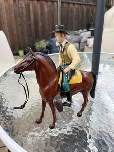 Vintage Heartland Sceriffo Wyatt Earp & Brown Horse serie completa 800  - Foto 1 di 10