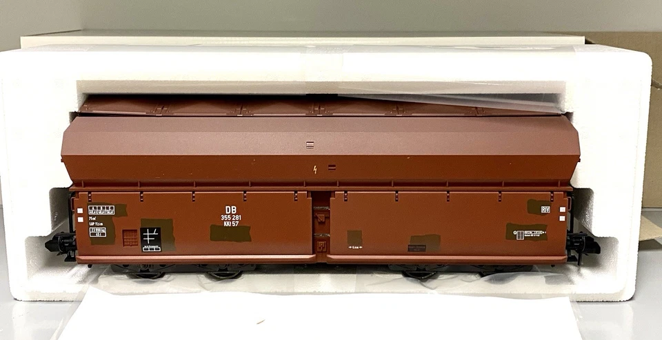 Märklin Track 1 58356 DB Hinged Lid Car - Image 1 of 2